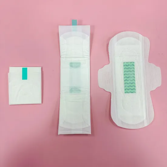 Fábrica de toallas sanitarias femeninas con chip de aniones de algodón puro