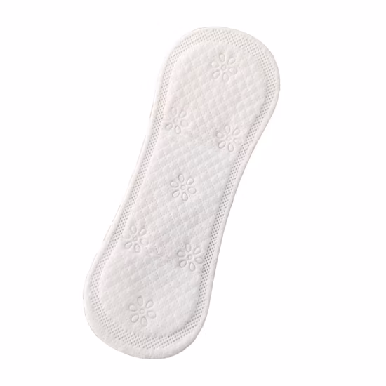 Protector de bragas de algodón desechable para uso diario, toalla sanitaria, higiene femenina con chip verde