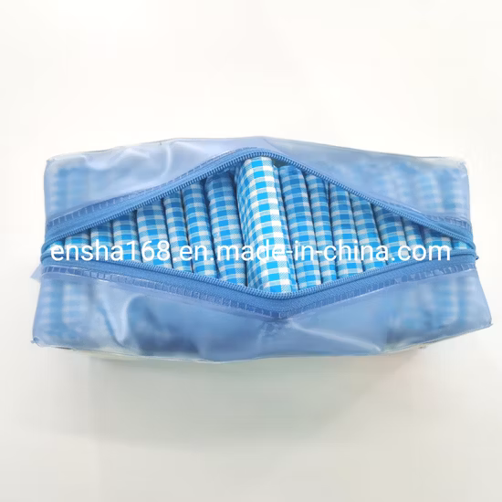 Servilleta sanitaria natural barata para damas, paño de bambú orgánico desechable de flujo pesado